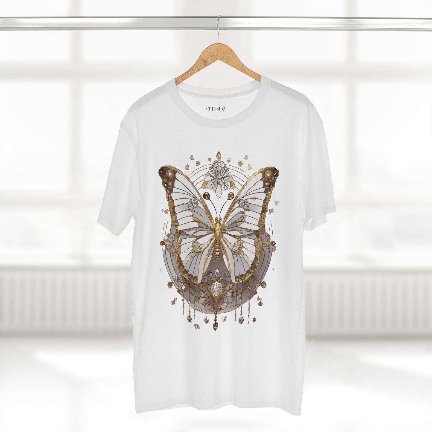 Butterfly shirt, Shirt with Butterfly, Tee Shirt with Antique Butterfly