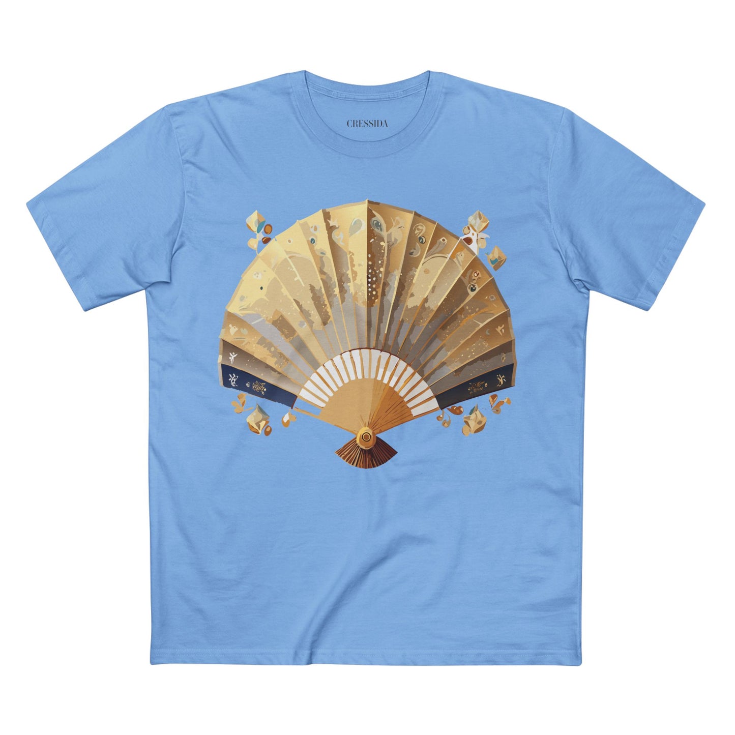 Fan shirt, Shirt with Fan, Tee Shirt with Antique Fan