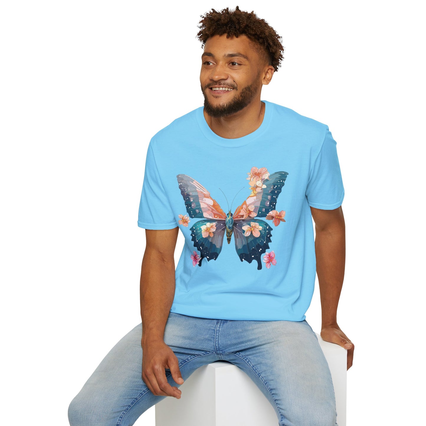 Butterfly Shirt, T Shirt with Butterfly, Monarch Shirt
