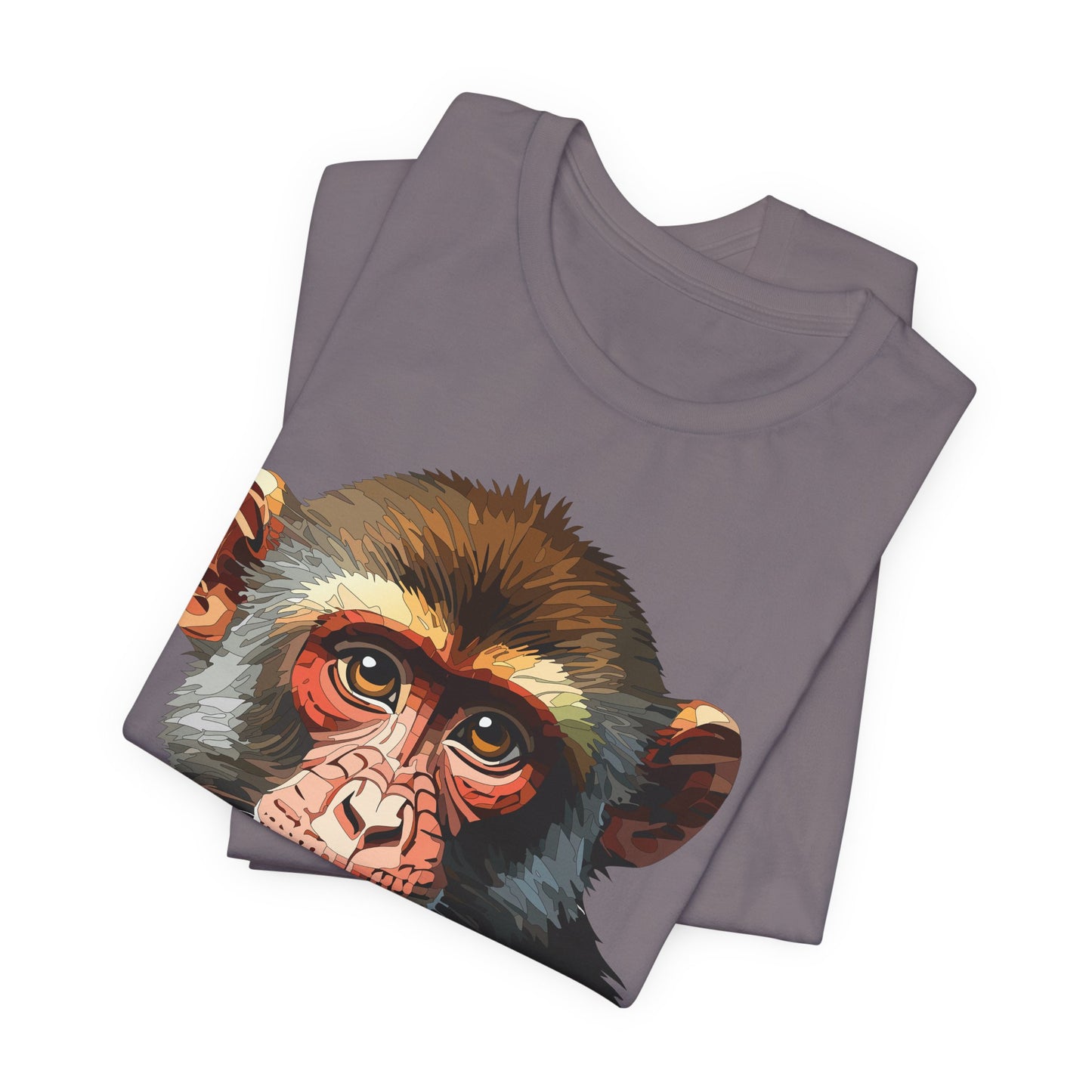 Unisex Animal Shirt, Tee Shirt with Animals, Art Design Tee Shirt, Wild Animals Shirt