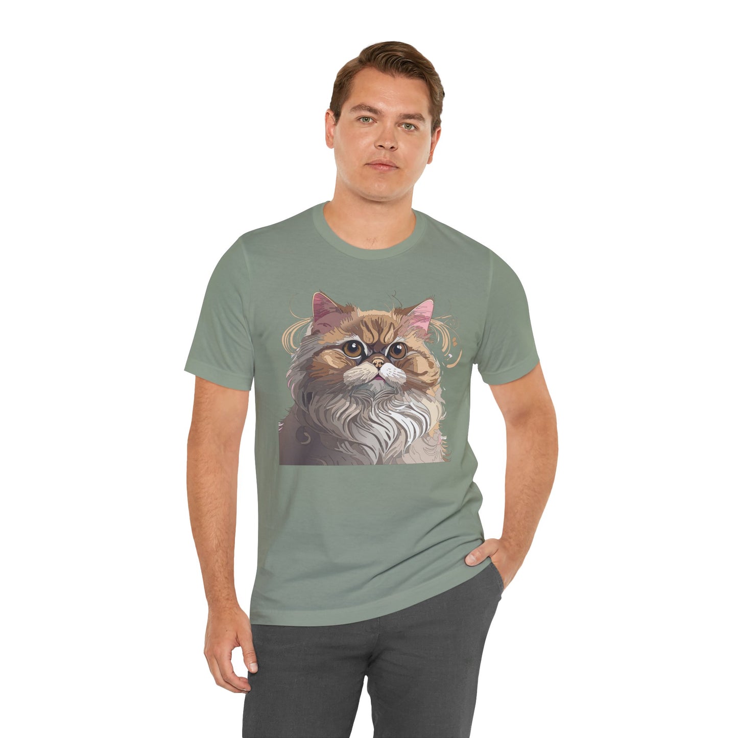 Unisex Animal Shirt, Tee Shirt with Animals, Art Design Tee Shirt, Wild Animals Shirt