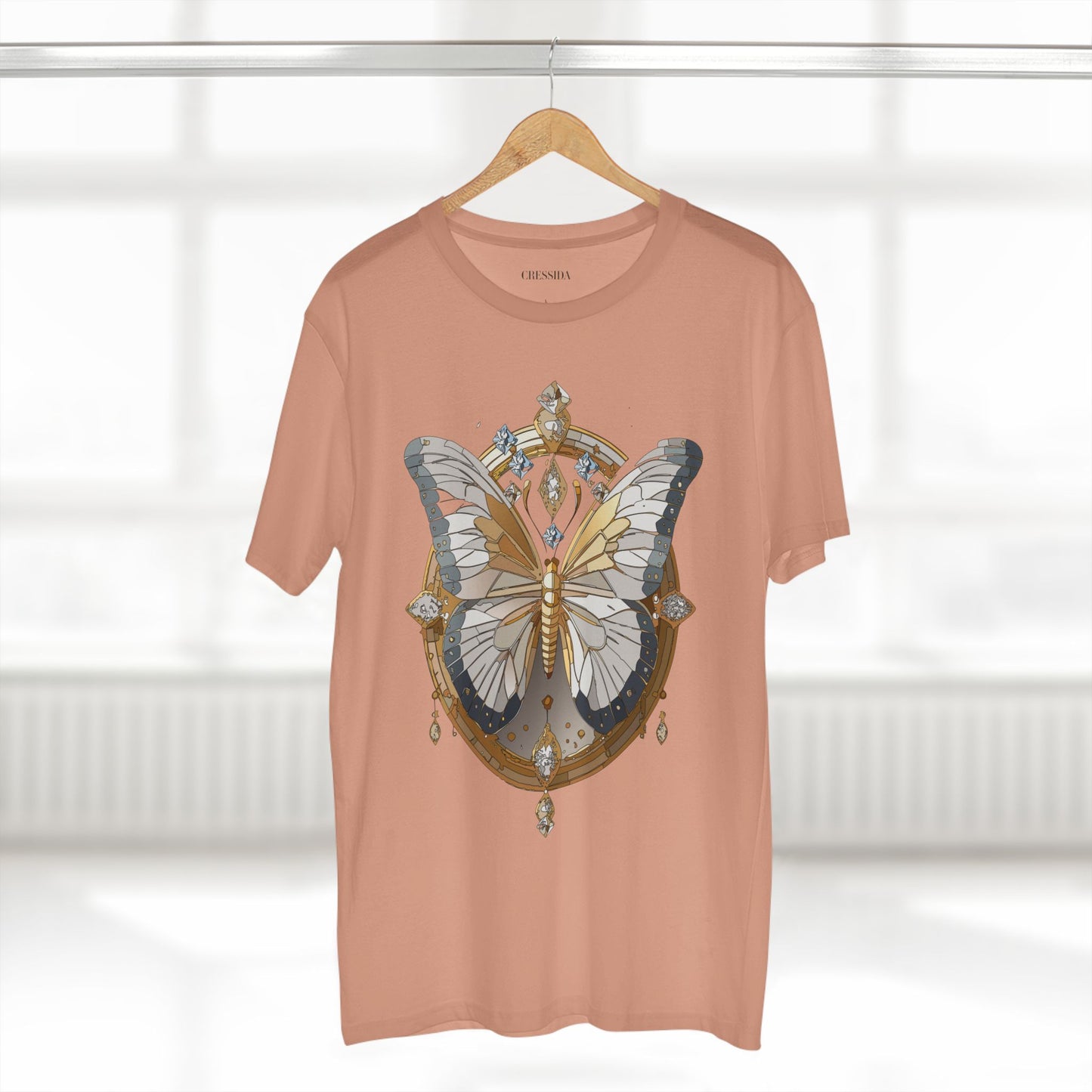 Butterfly shirt, Shirt with Butterfly, Tee Shirt with Antique Butterfly