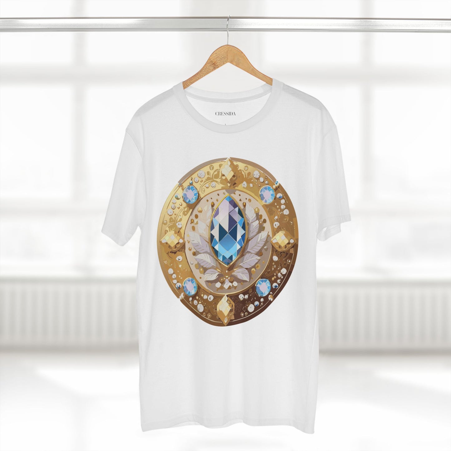 Medallion Shirt, Shirt with Medallion, Tee Shirt with Medal