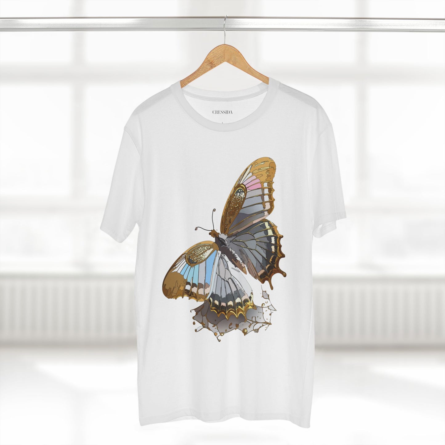 Butterfly shirt, Shirt with Butterfly, Tee Shirt with Antique Butterfly