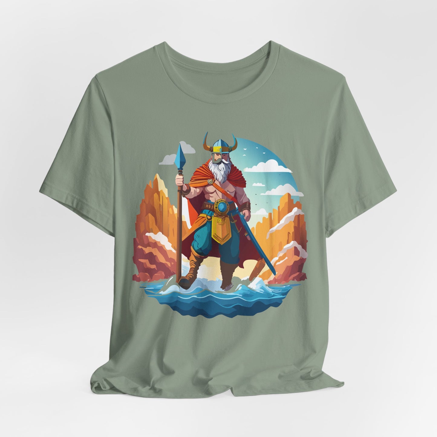 Unisex Viking Shirt, Nordic Shirt, Tee Shirt with Vikings