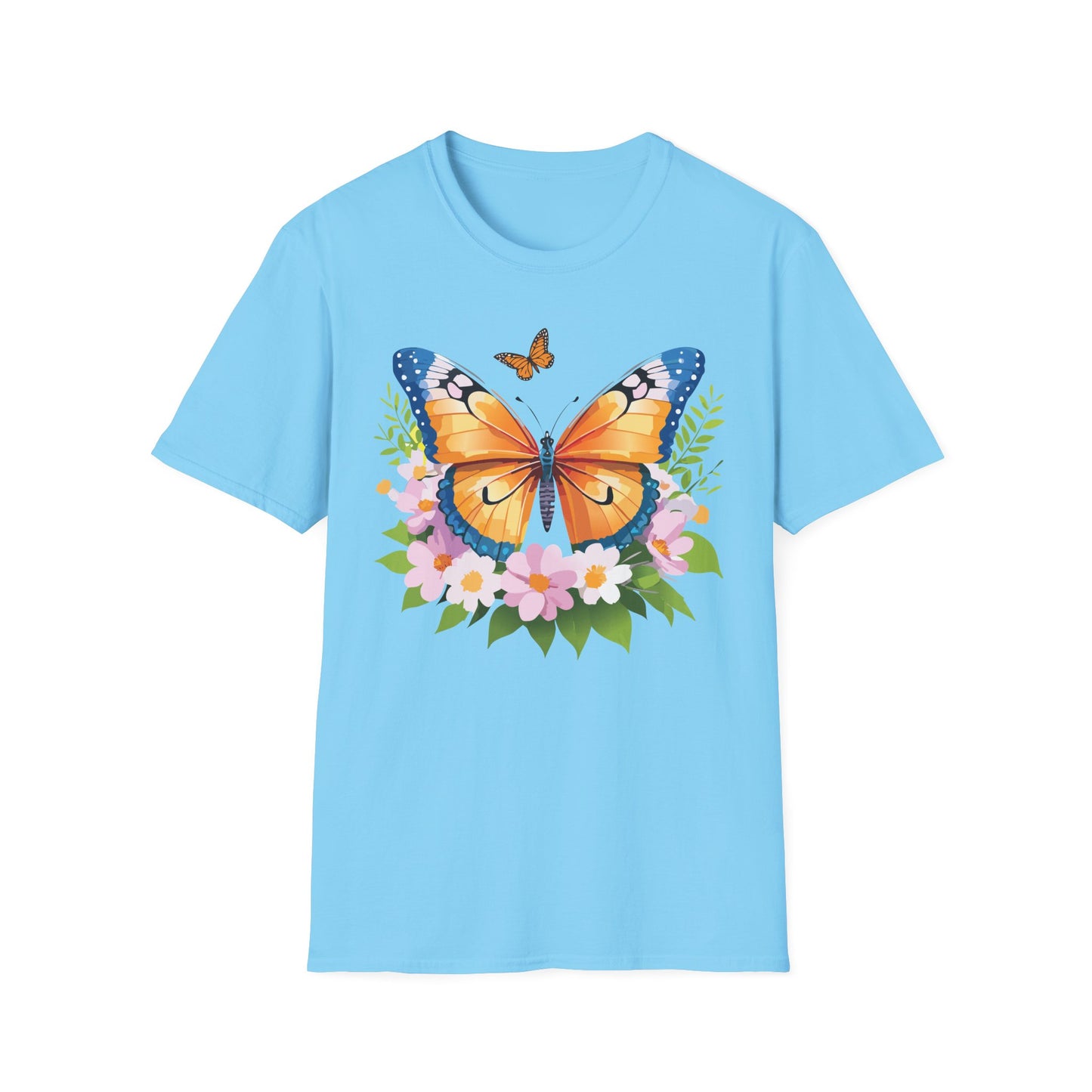 Butterfly Shirt, T Shirt with Butterfly, Monarch Shirt