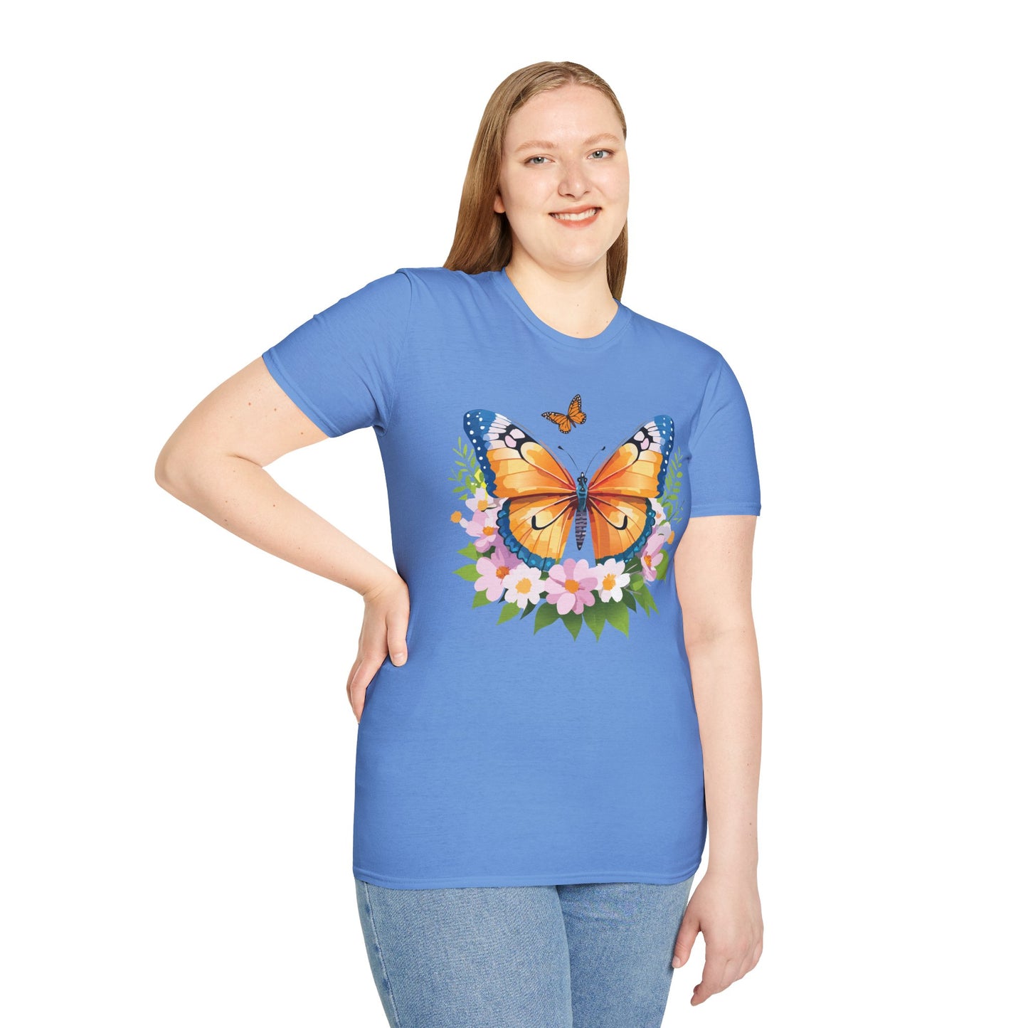 Butterfly Shirt, T Shirt with Butterfly, Monarch Shirt