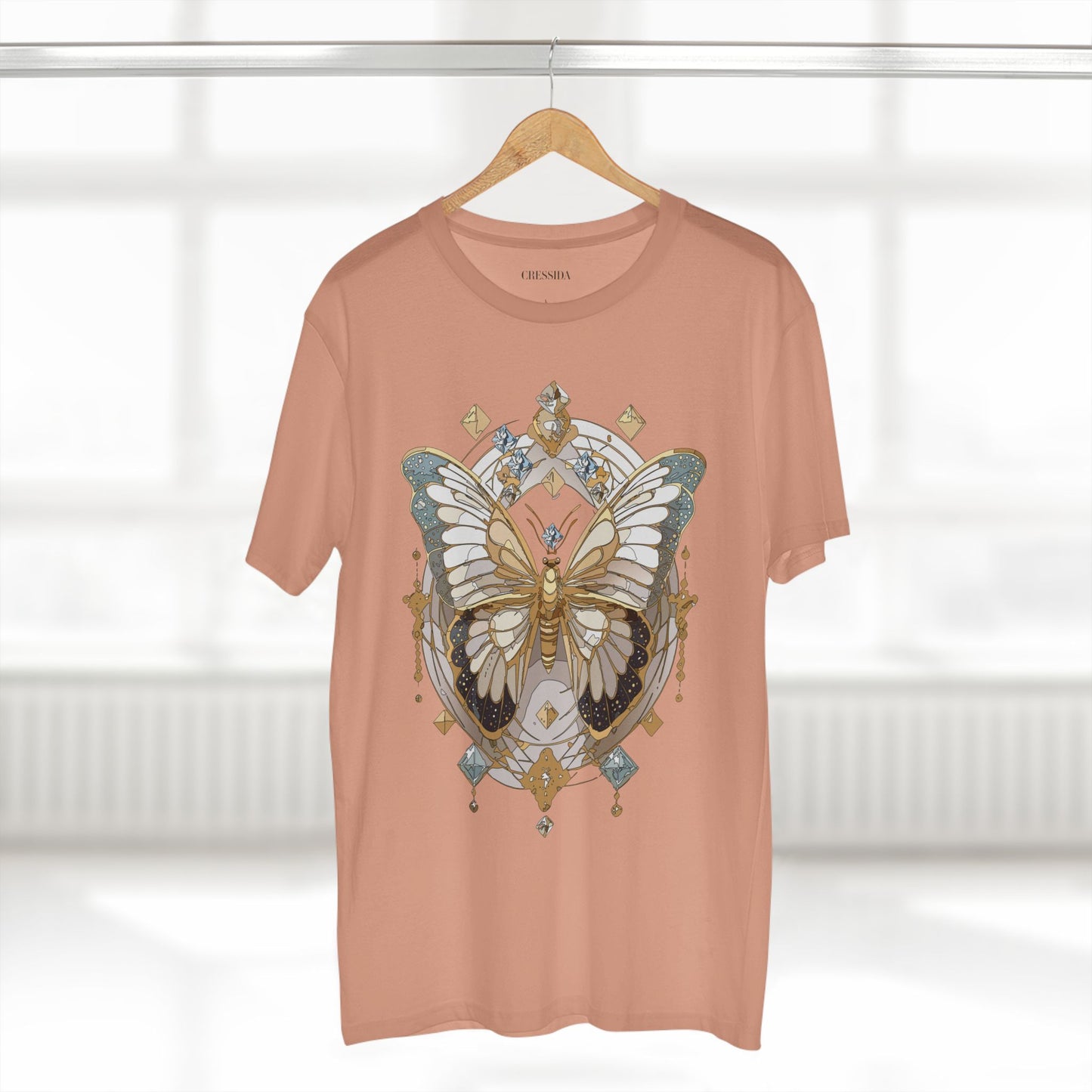 Butterfly shirt, Shirt with Butterfly, Tee Shirt with Antique Butterfly