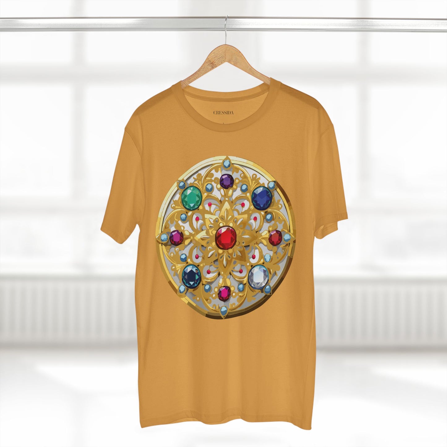 Medallion Shirt, Shirt with Medallion, Tee Shirt with Medal