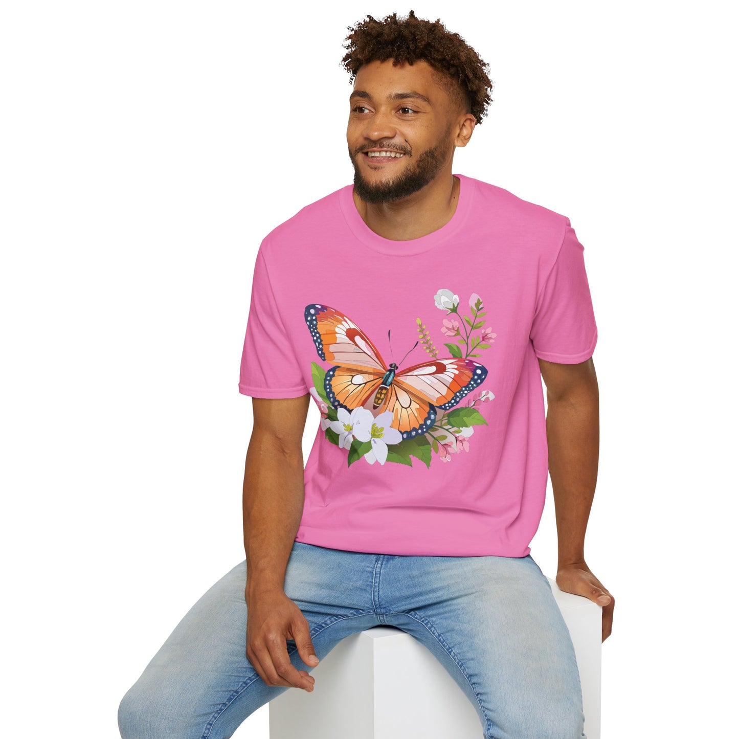 Butterfly Shirt, T Shirt with Butterfly, Monarch Shirt