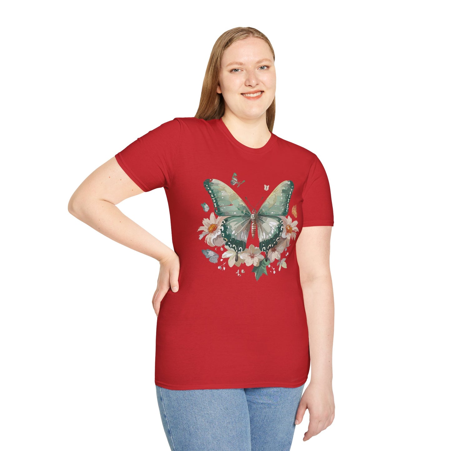 Butterfly Shirt, T Shirt with Butterfly, Monarch Shirt