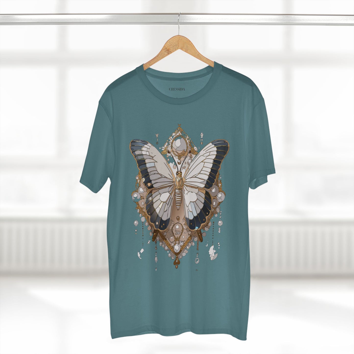 Butterfly shirt, Shirt with Butterfly, Tee Shirt with Antique Butterfly