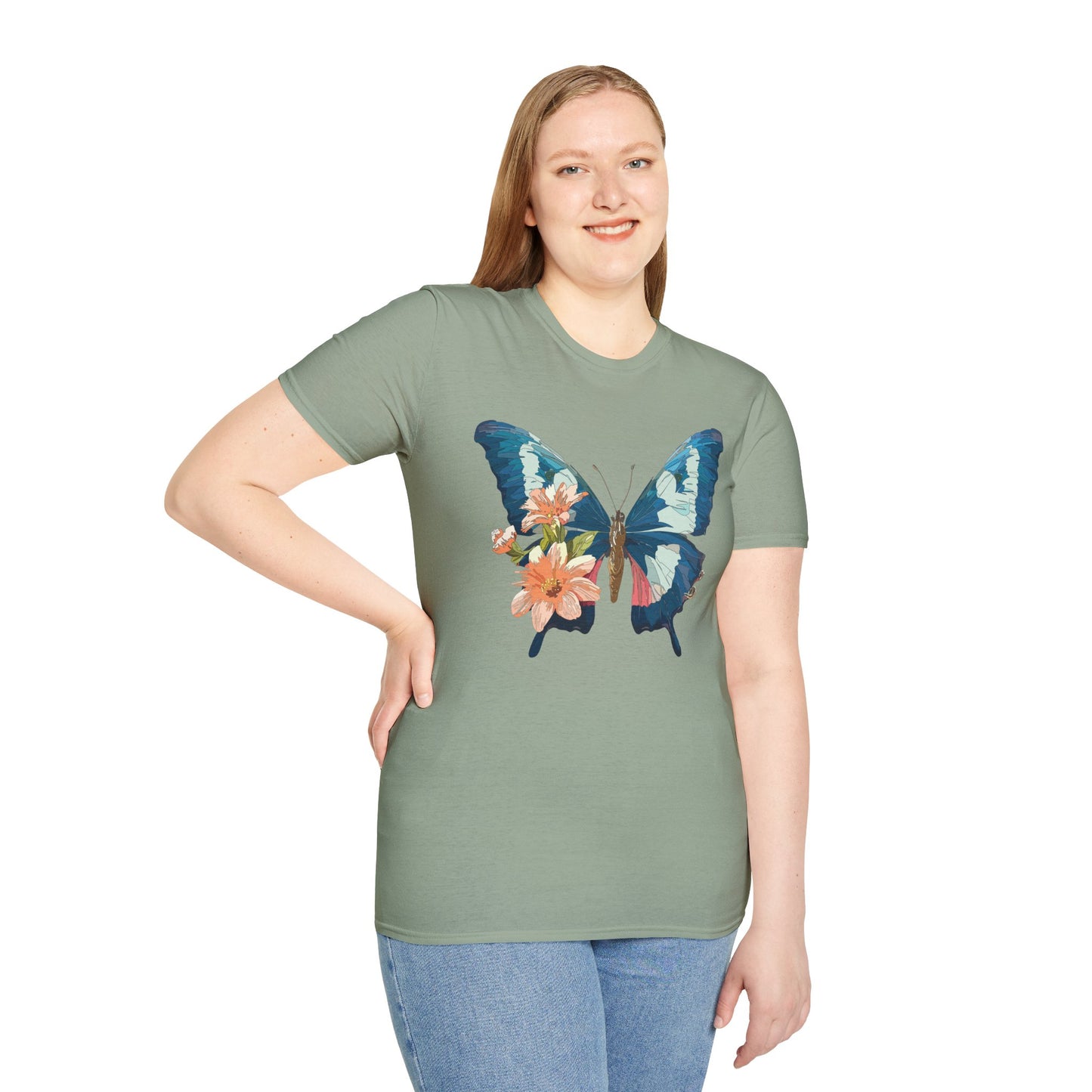 Butterfly Shirt, T Shirt with Butterfly, Monarch Shirt