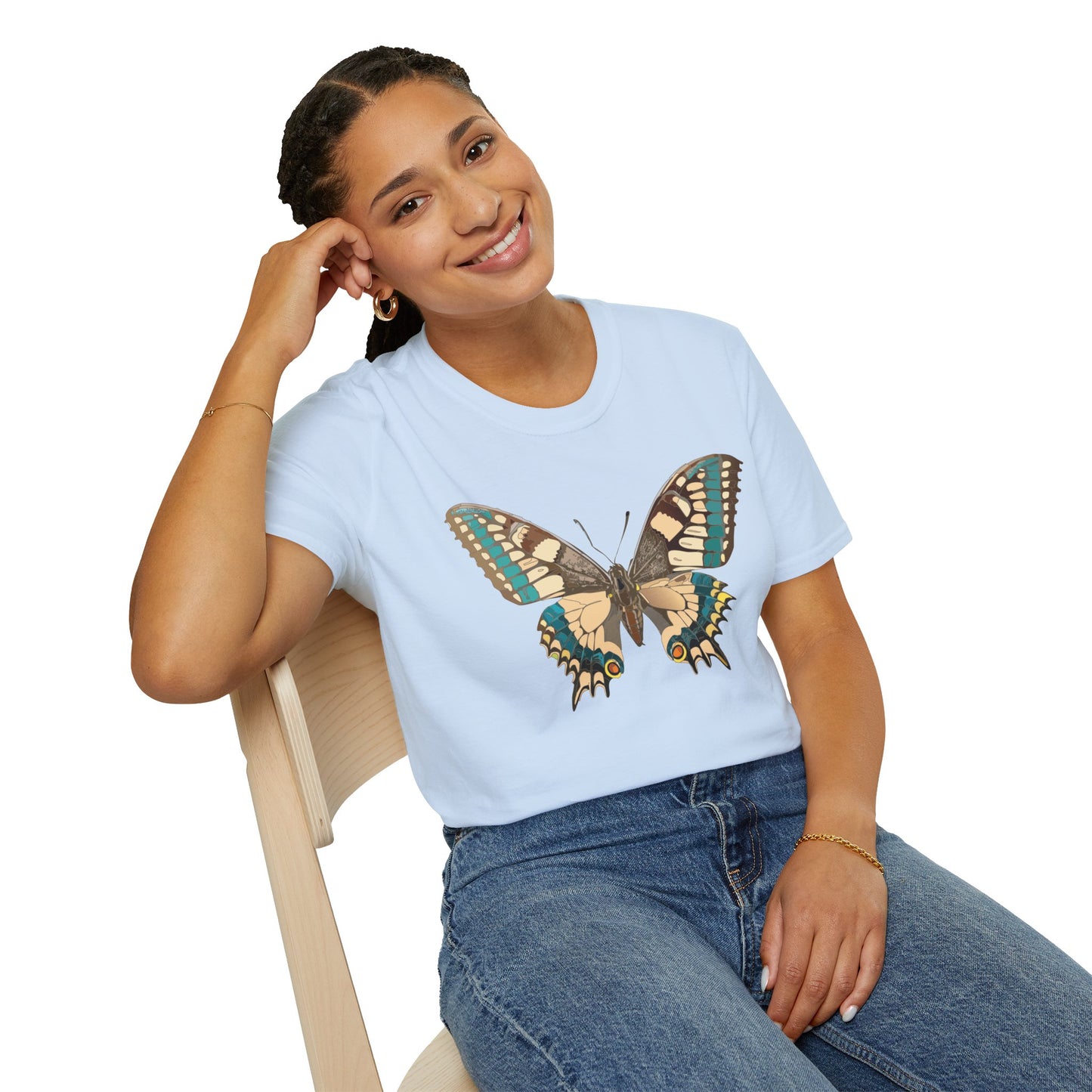 Butterfly Shirt, T Shirt with Butterfly, Monarch Shirt
