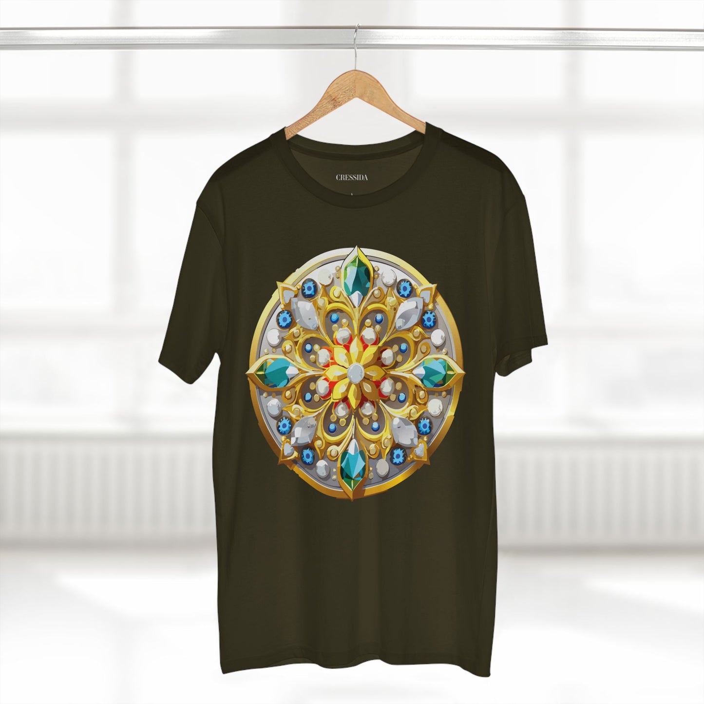 Medallion Shirt, Shirt with Medallion, Tee Shirt with Medal