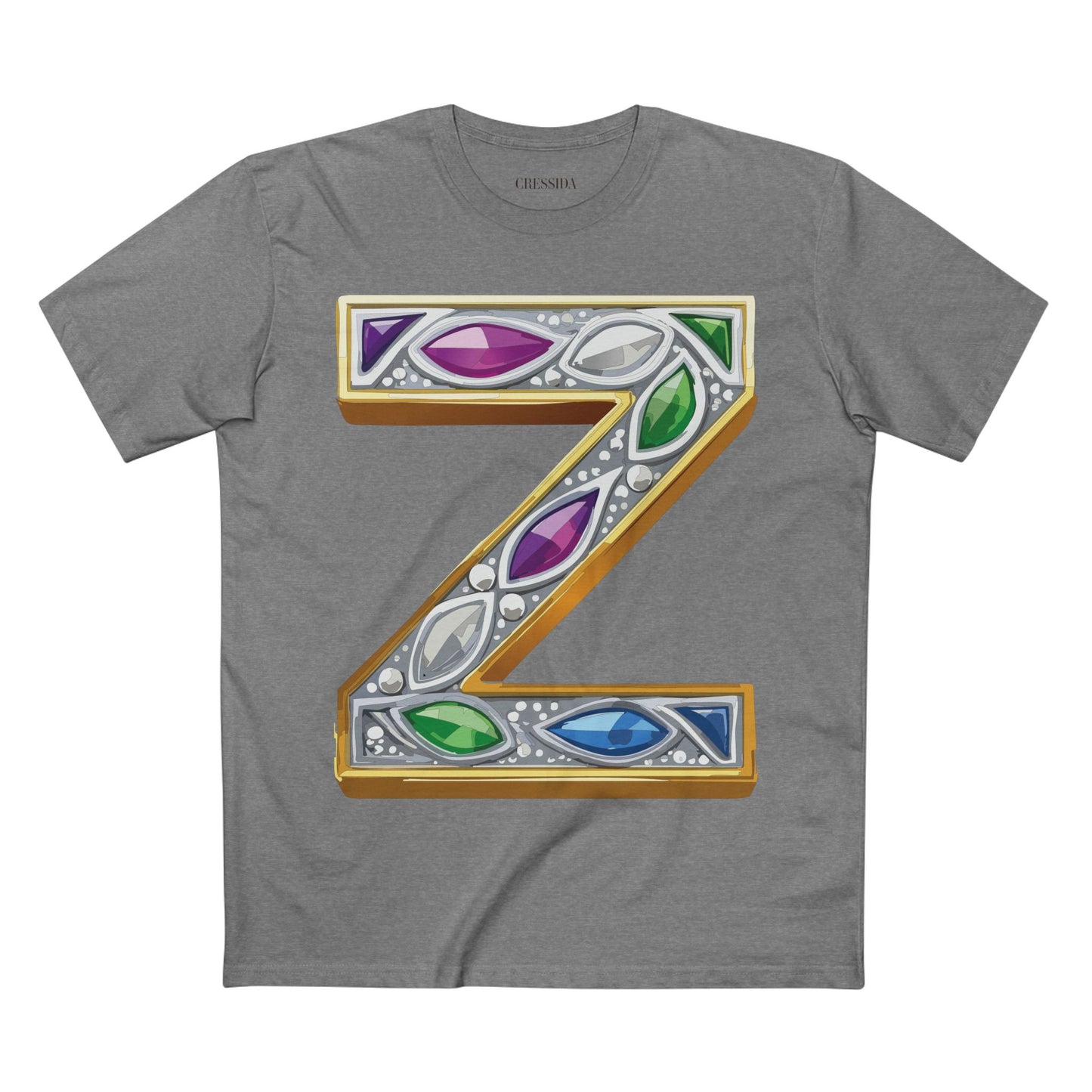 Letter Shirt, Shirt with Letters, Tee Shirt with Gold Letters