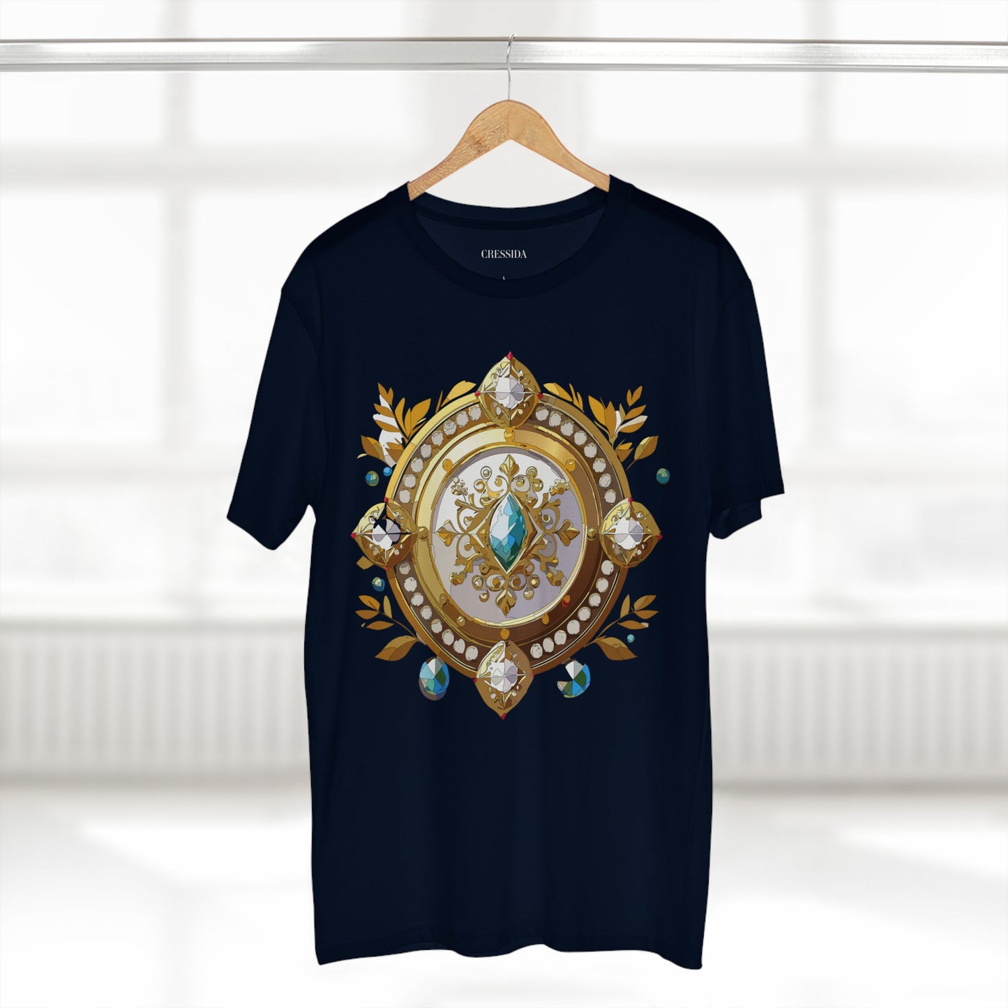 Medallion Shirt, Shirt with Medallion, Tee Shirt with Medal