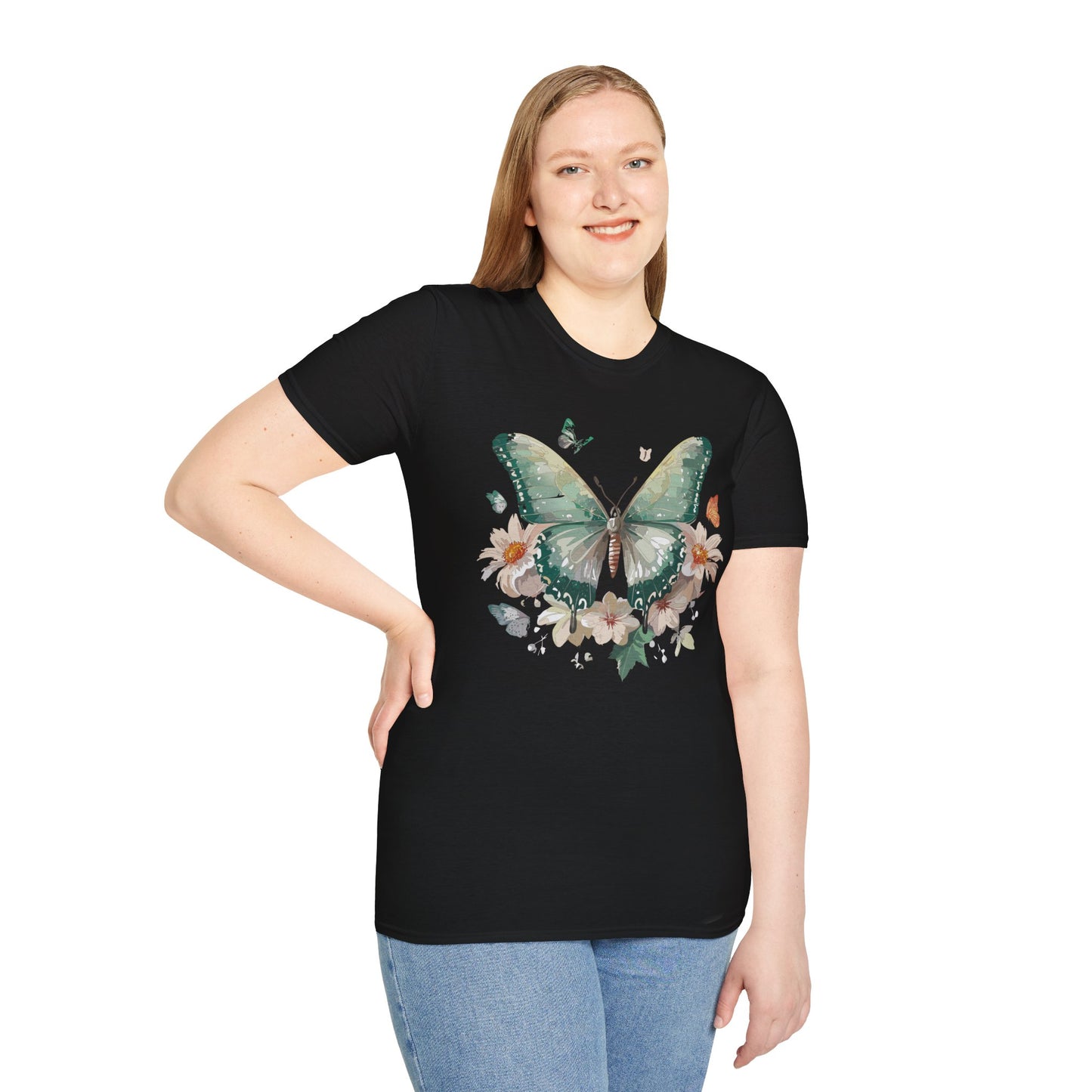 Butterfly Shirt, T Shirt with Butterfly, Monarch Shirt