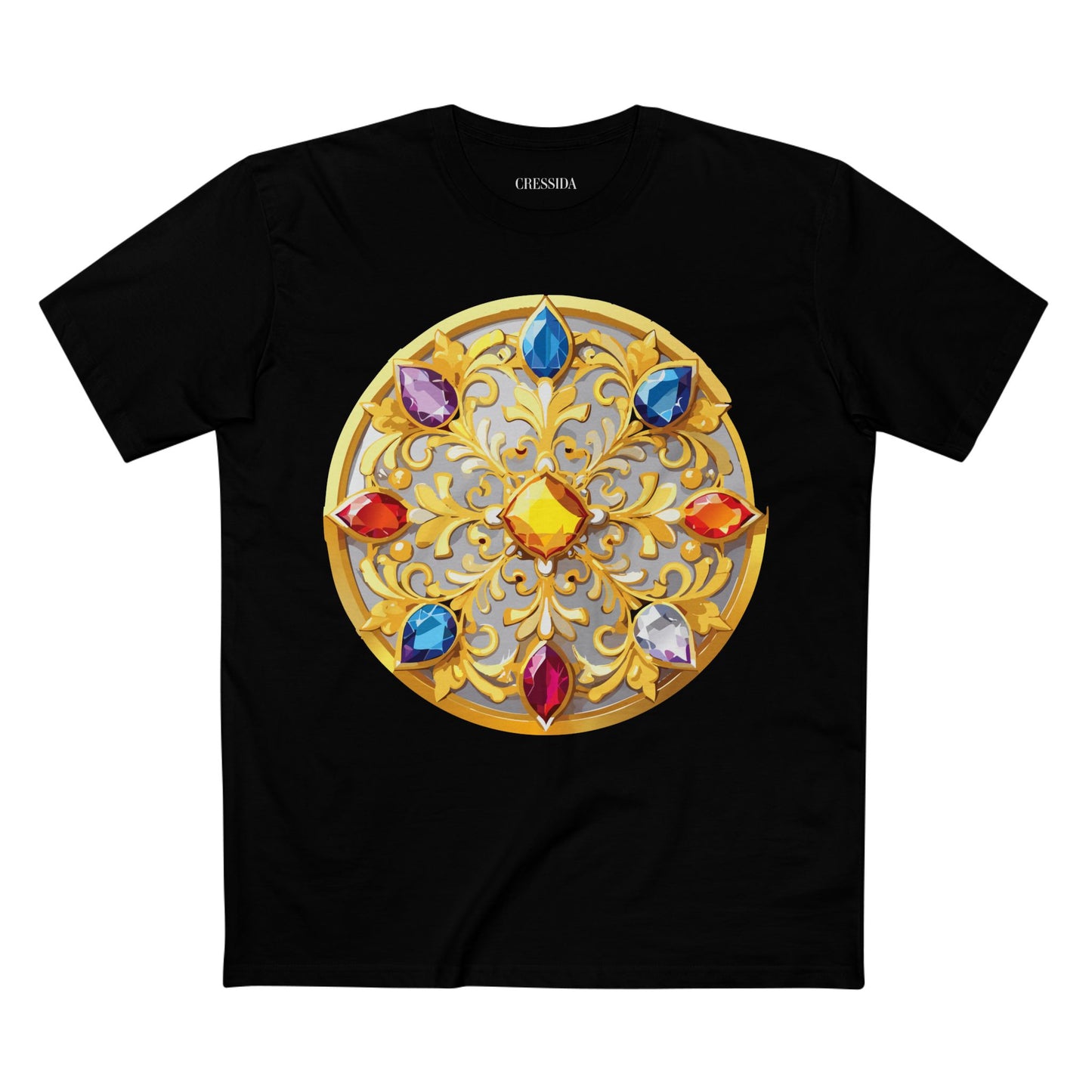 Medallion Shirt, Shirt with Medallion, Tee Shirt with Medal