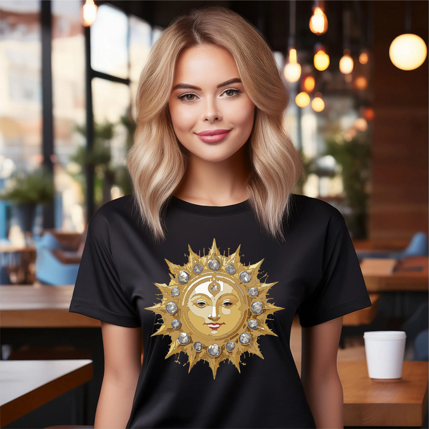 Sun Shirt, Shirt with Sun Cressida