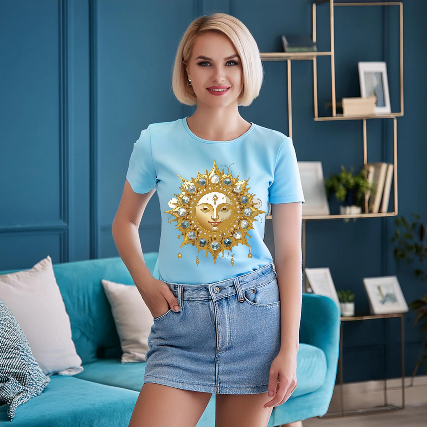 Sun Shirt, Shirt with Sun Cressida