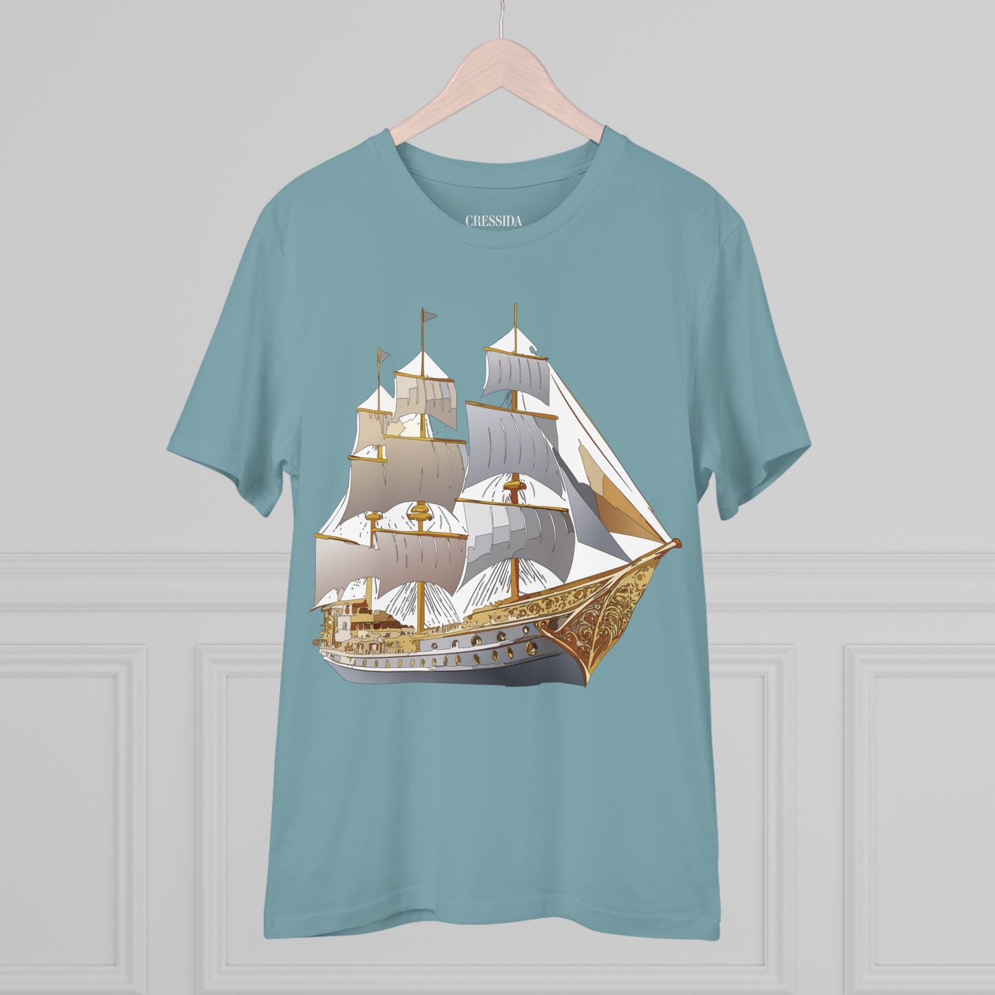 Organic T-shirt with Ship