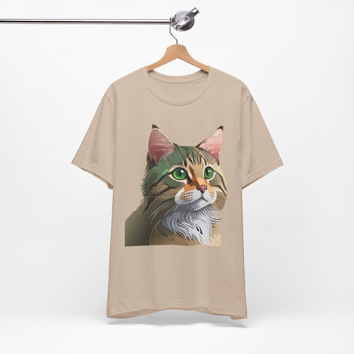 Unisex Animal Shirt, Tee Shirt with Animals, Art Design Tee Shirt, Wild Animals Shirt