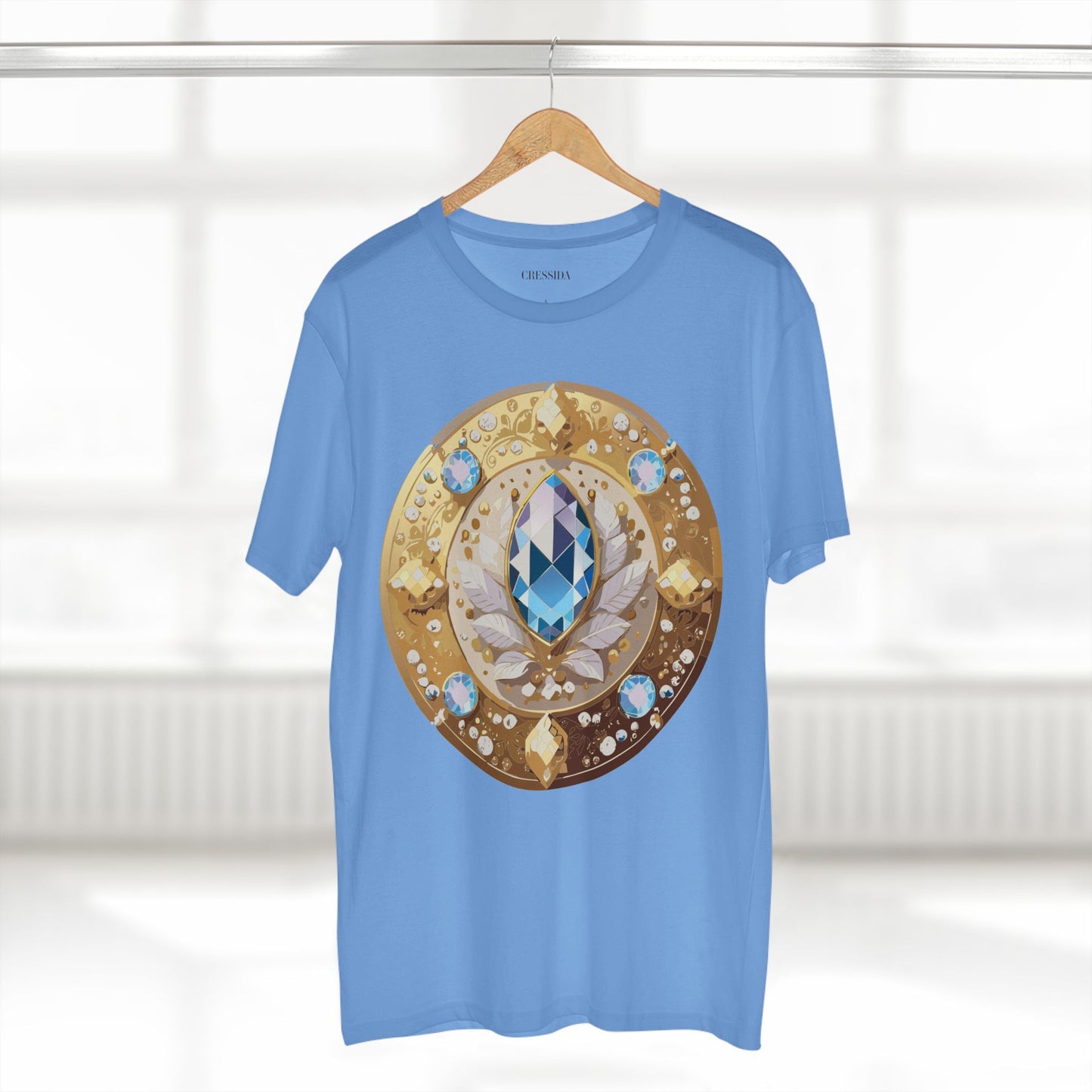 Medallion Shirt, Shirt with Medallion, Tee Shirt with Medal