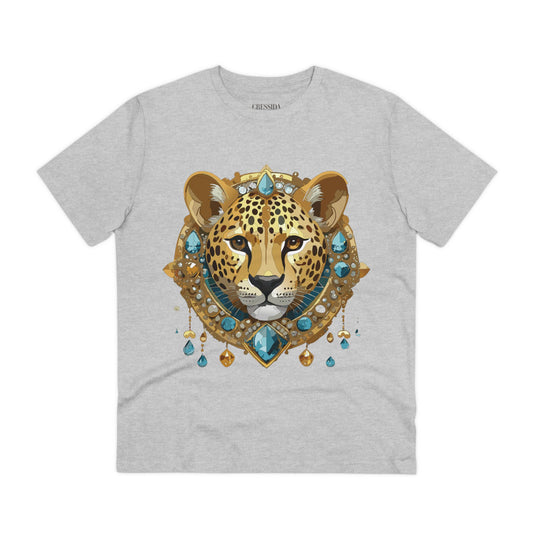 Organic T-shirt with Animals - Cheetah