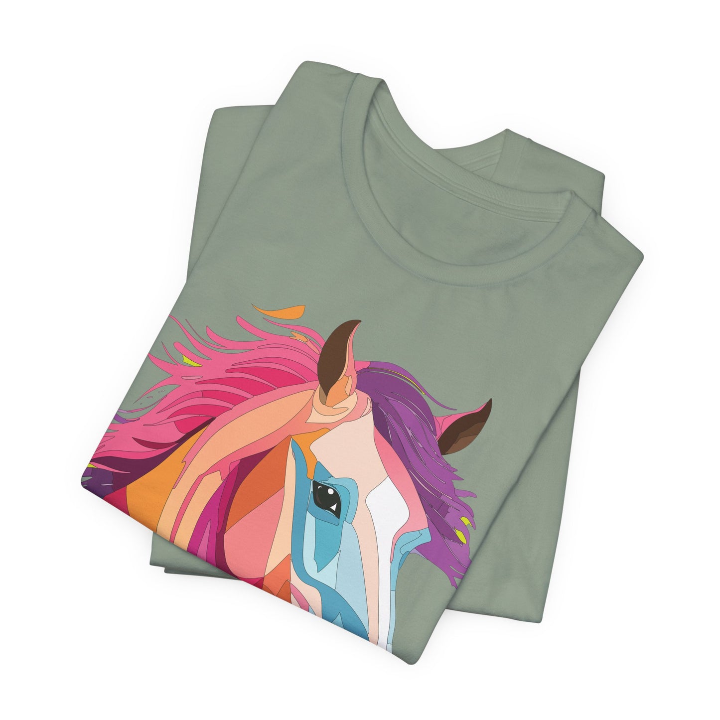 Unisex Animal Shirt, Tee Shirt with Animals, Art Design Tee Shirt, Wild Animals Shirt