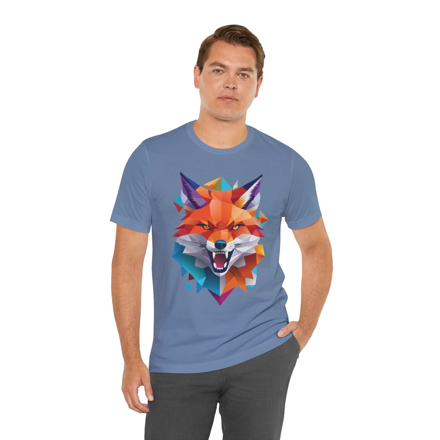 Unisex Animal Shirt, Tee Shirt with Animals, Art Design Tee Shirt, Wild Animals Shirt