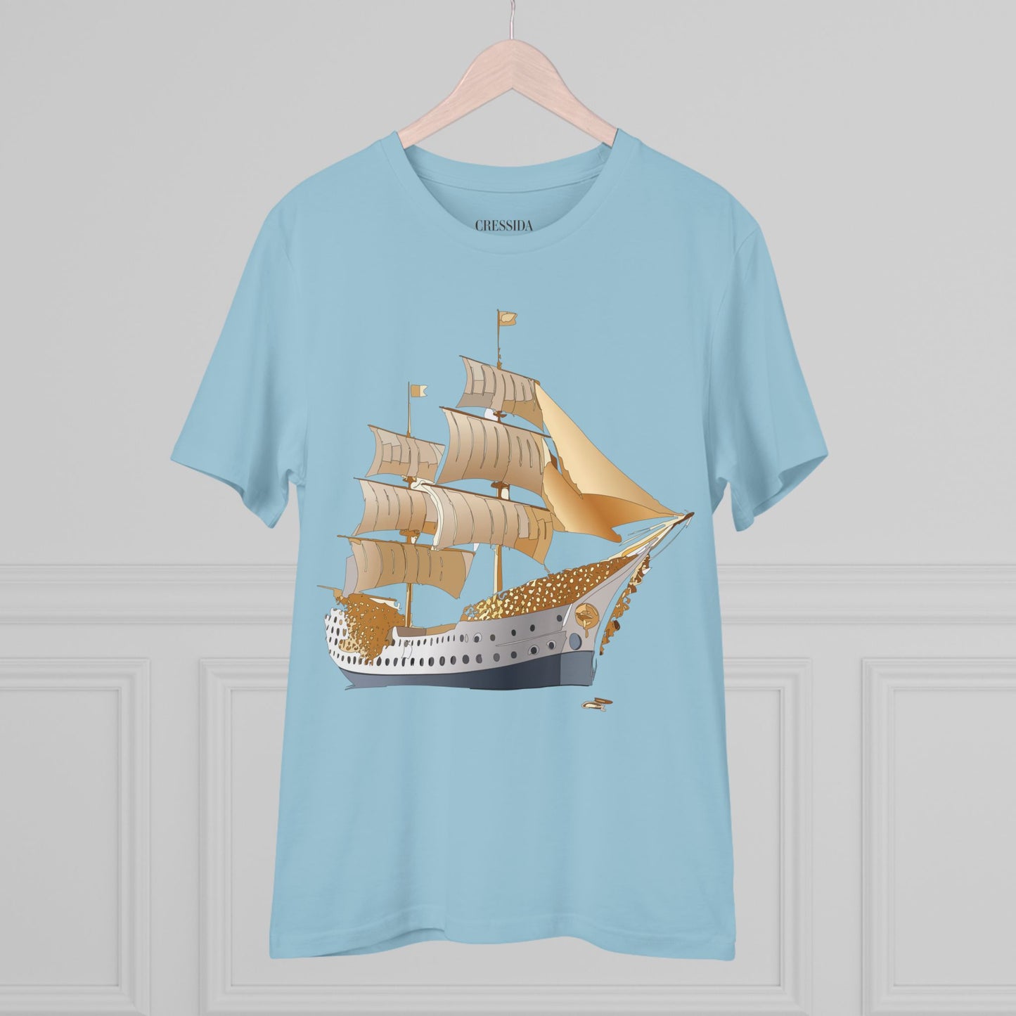 Organic T-shirt with Ship