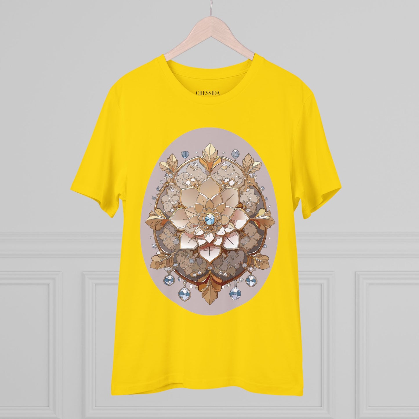 Organic T-shirt with Flower