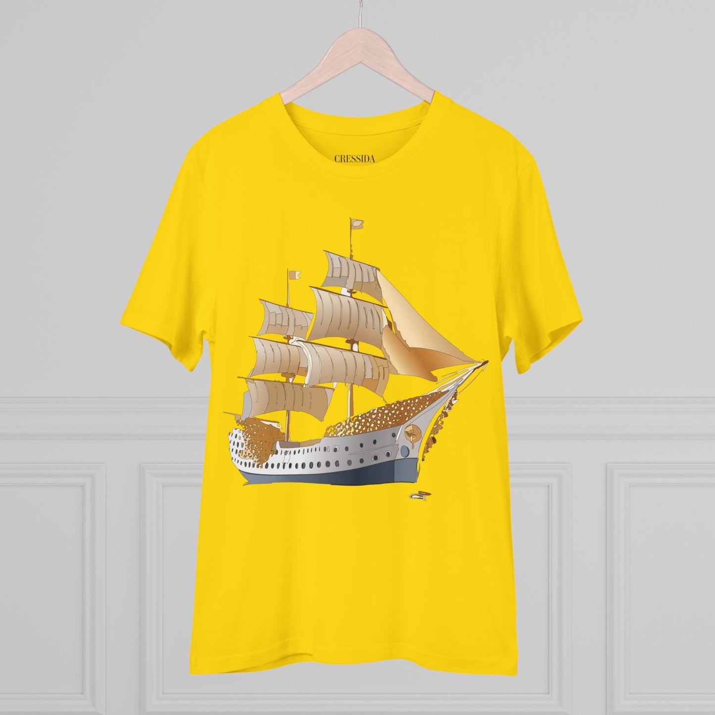 Organic T-shirt with Ship