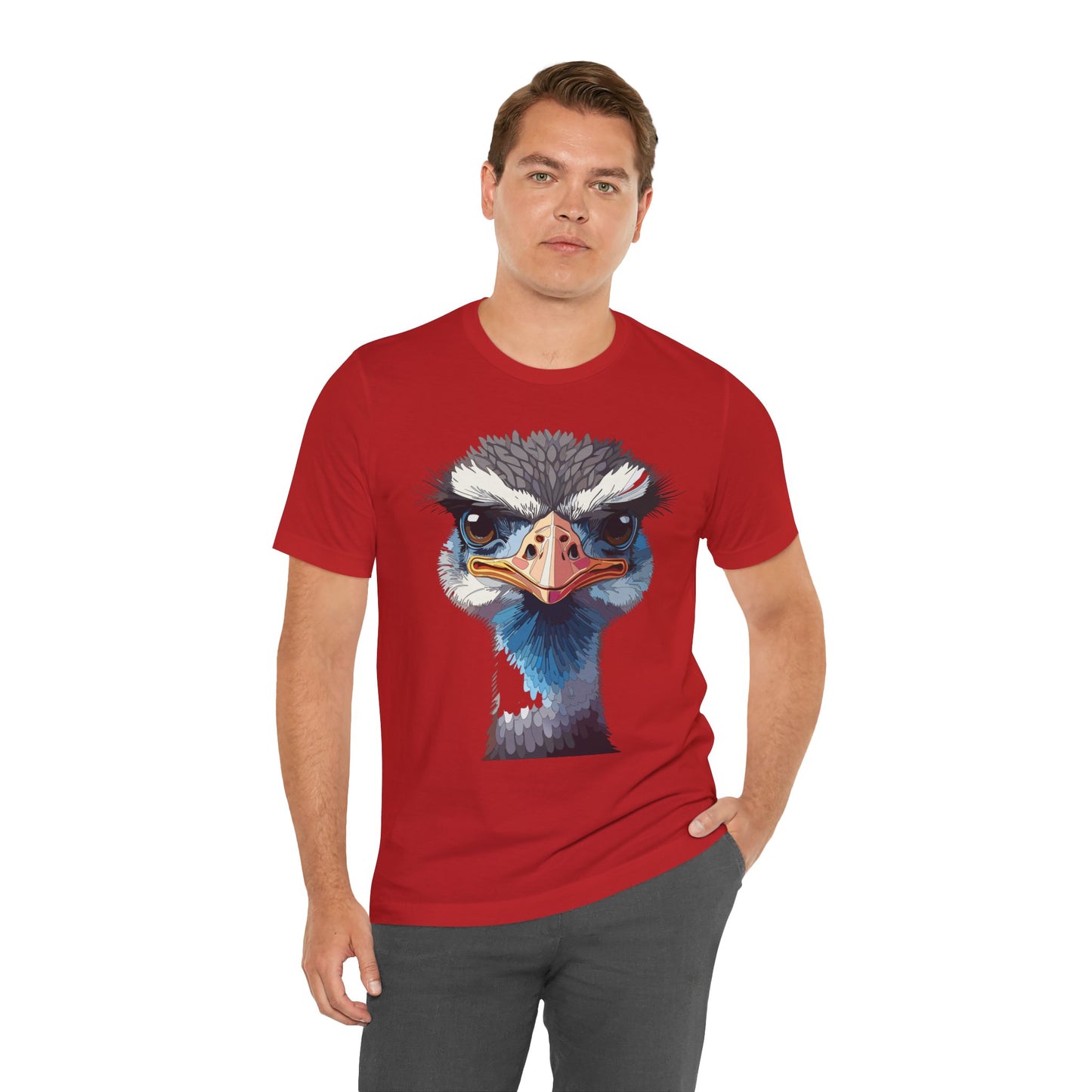 Unisex Animal Shirt, Tee Shirt with Animals, Art Design Tee Shirt, Wild Animals Shirt