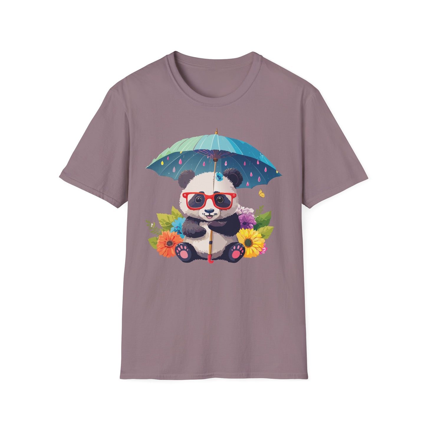 Panda Shirt, T Shirt with Panda, Animal Shirt, Tee Shirt with Animals