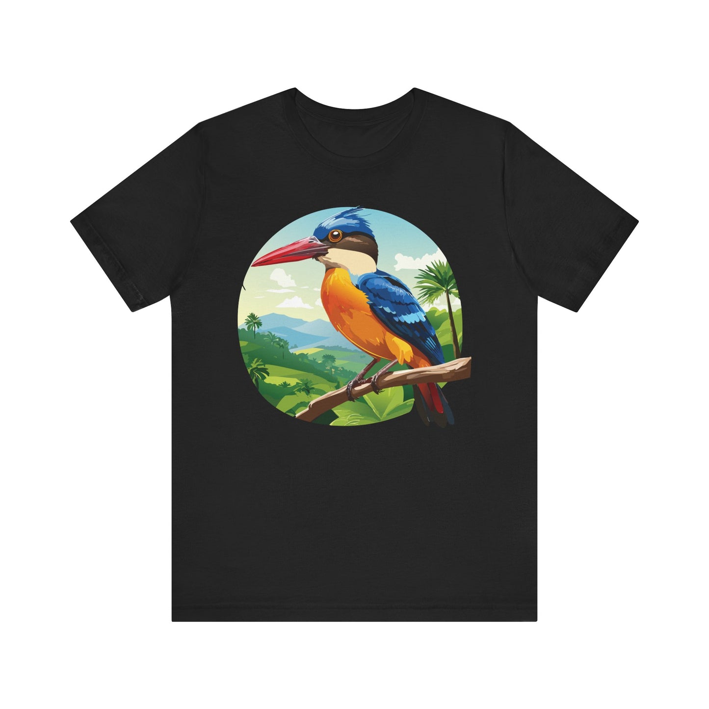 Unisex Animal Shirt, Tee Shirt with Animals, Art Design Tee Shirt, Wild Animals Shirt