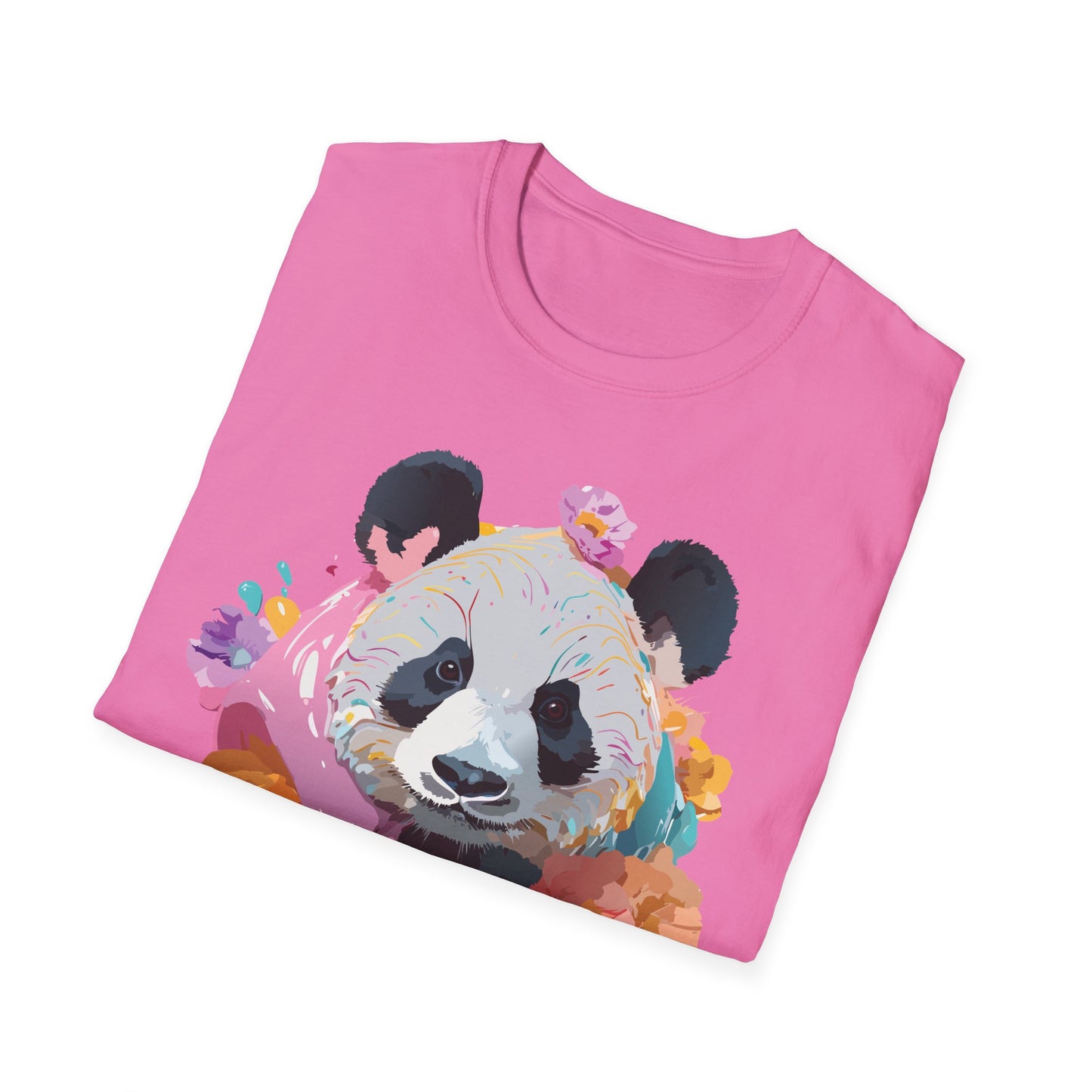 Panda Shirt, T Shirt with Panda, Animal Shirt, Tee Shirt with Animals