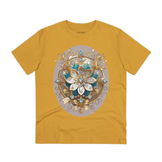 Organic T-shirt with Flower