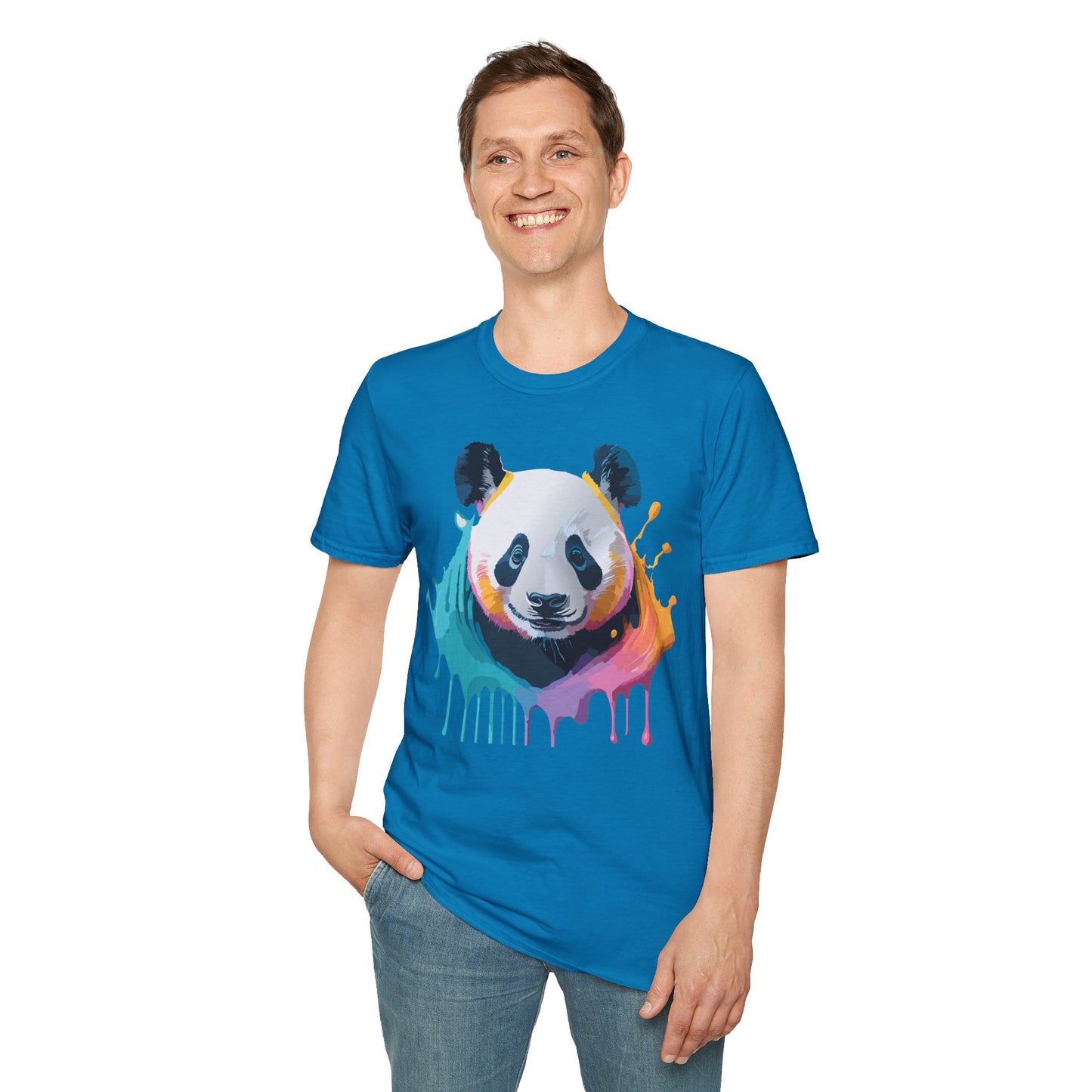 Panda Shirt, T Shirt with Panda, Animal Shirt, Tee Shirt with Animals