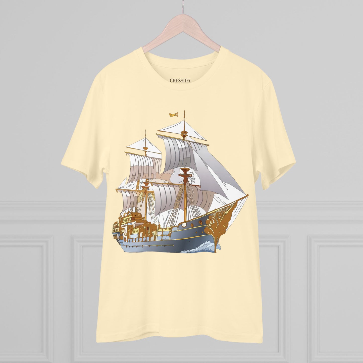 Organic T-shirt with Ship