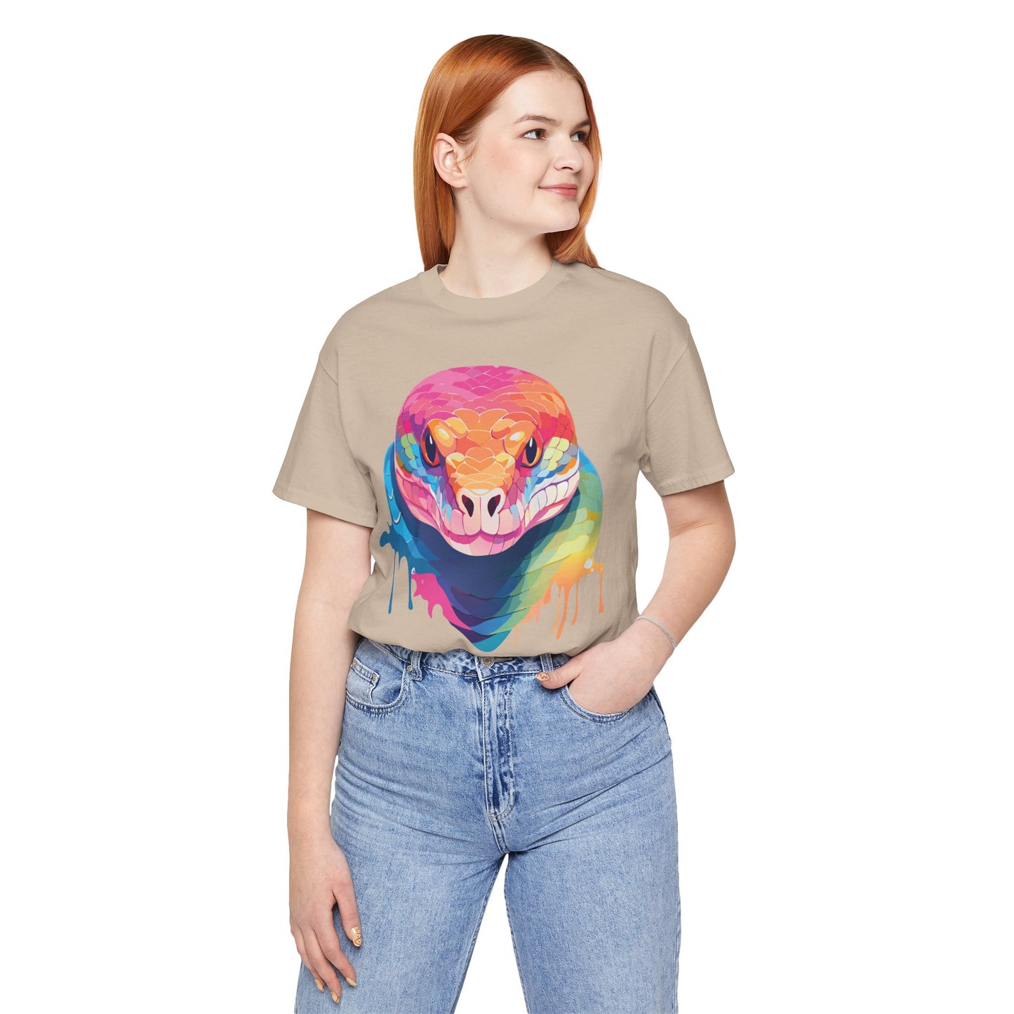 Unisex Animal Shirt, Tee Shirt with Animals, Art Design Tee Shirt, Wild Animals Shirt