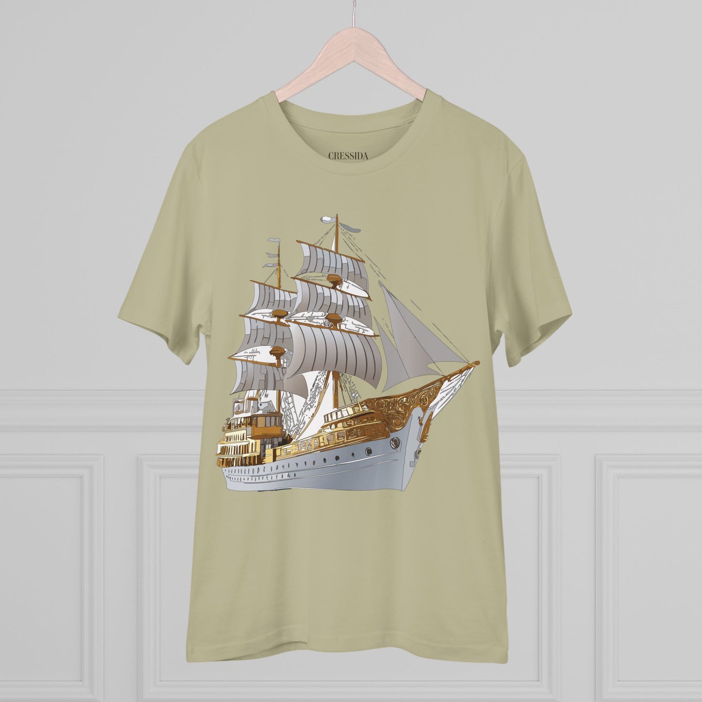 Organic T-shirt with Ship