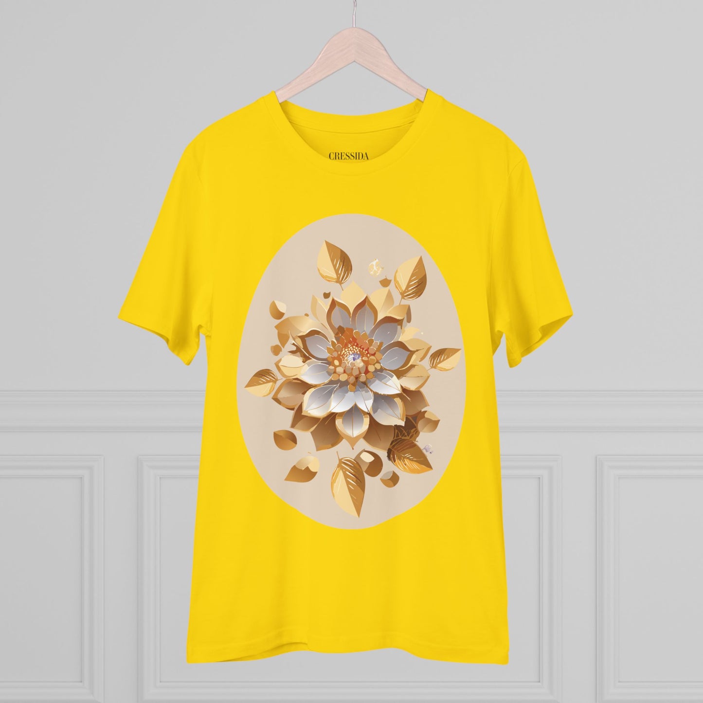 Organic T-shirt with Flower