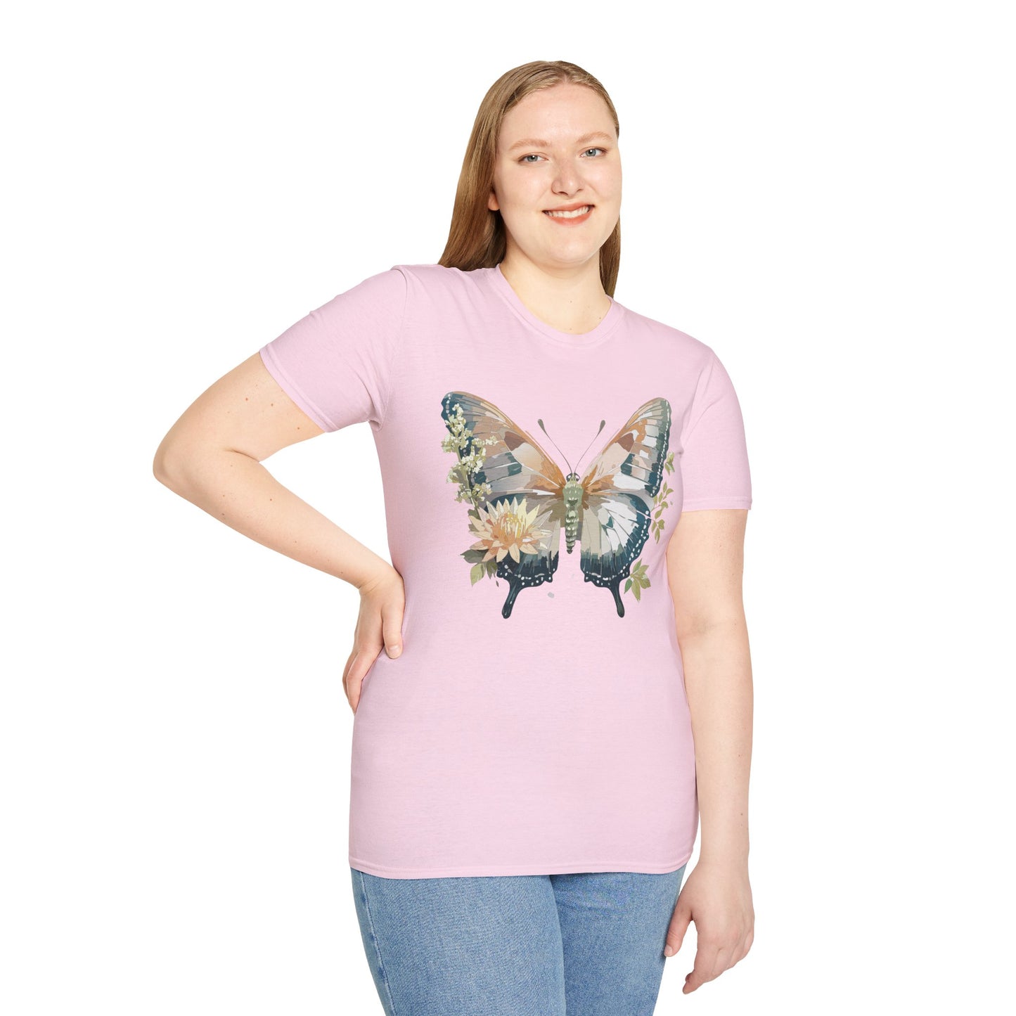 Butterfly Shirt, T Shirt with Butterfly, Monarch Shirt