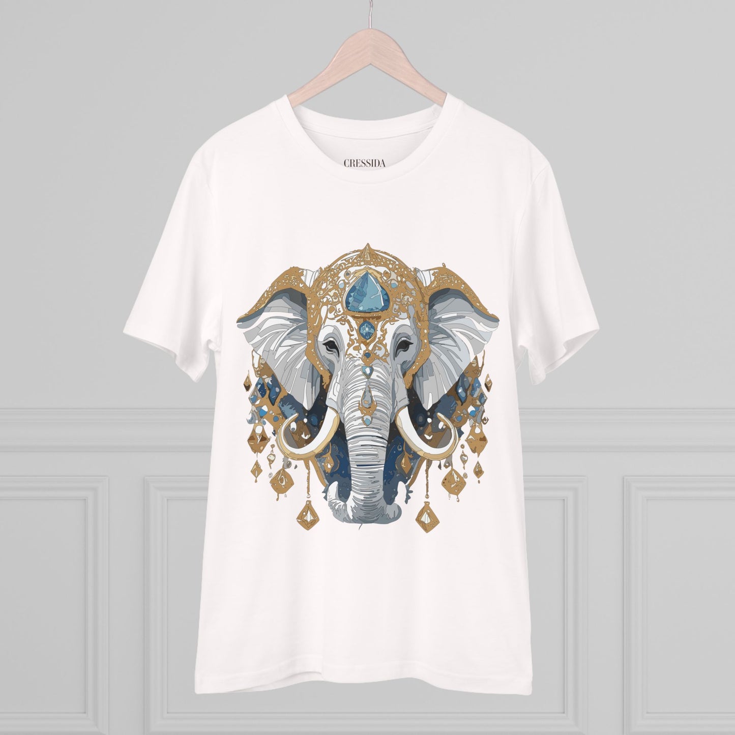 Organic T-shirt with Animals - Elephant