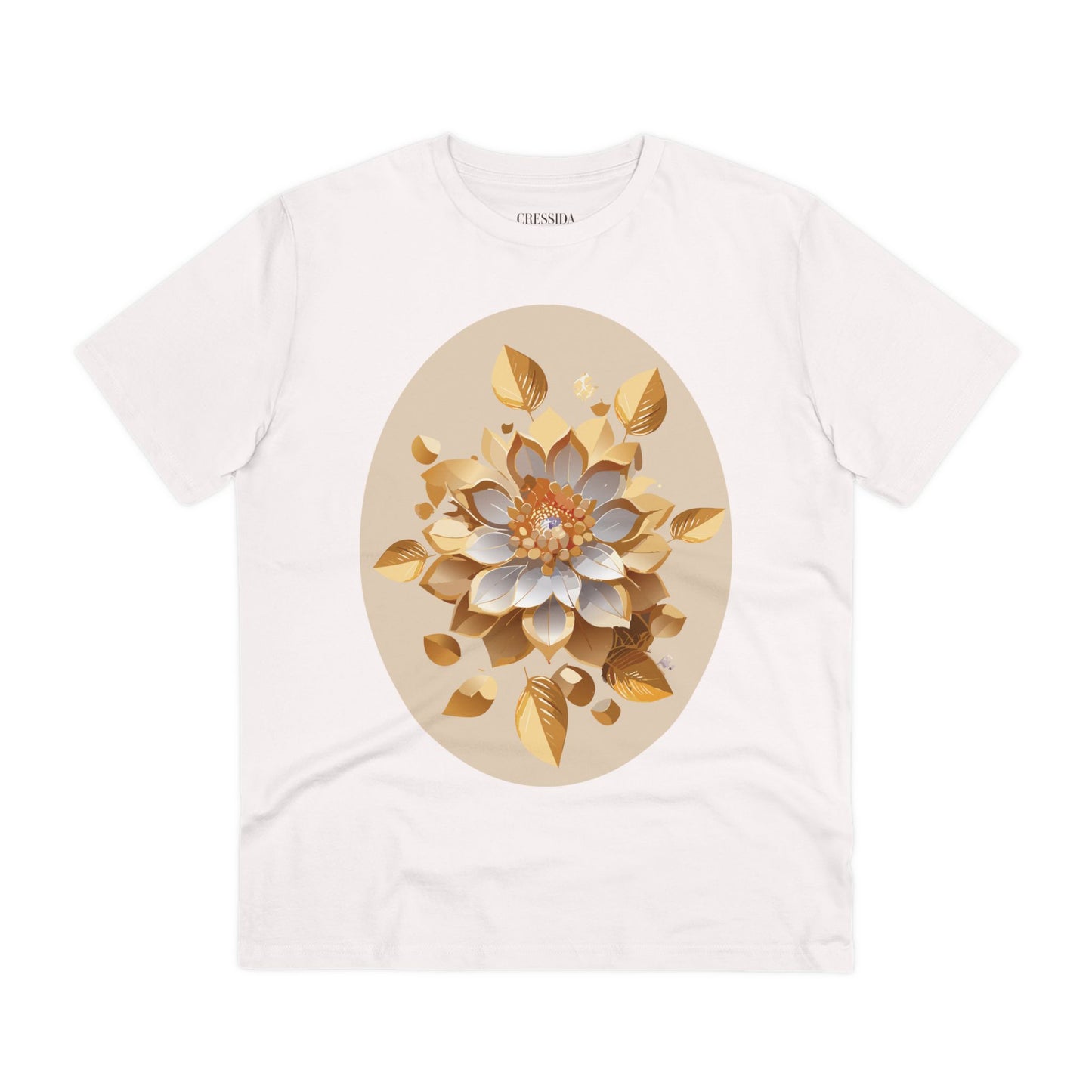 Organic T-shirt with Flower