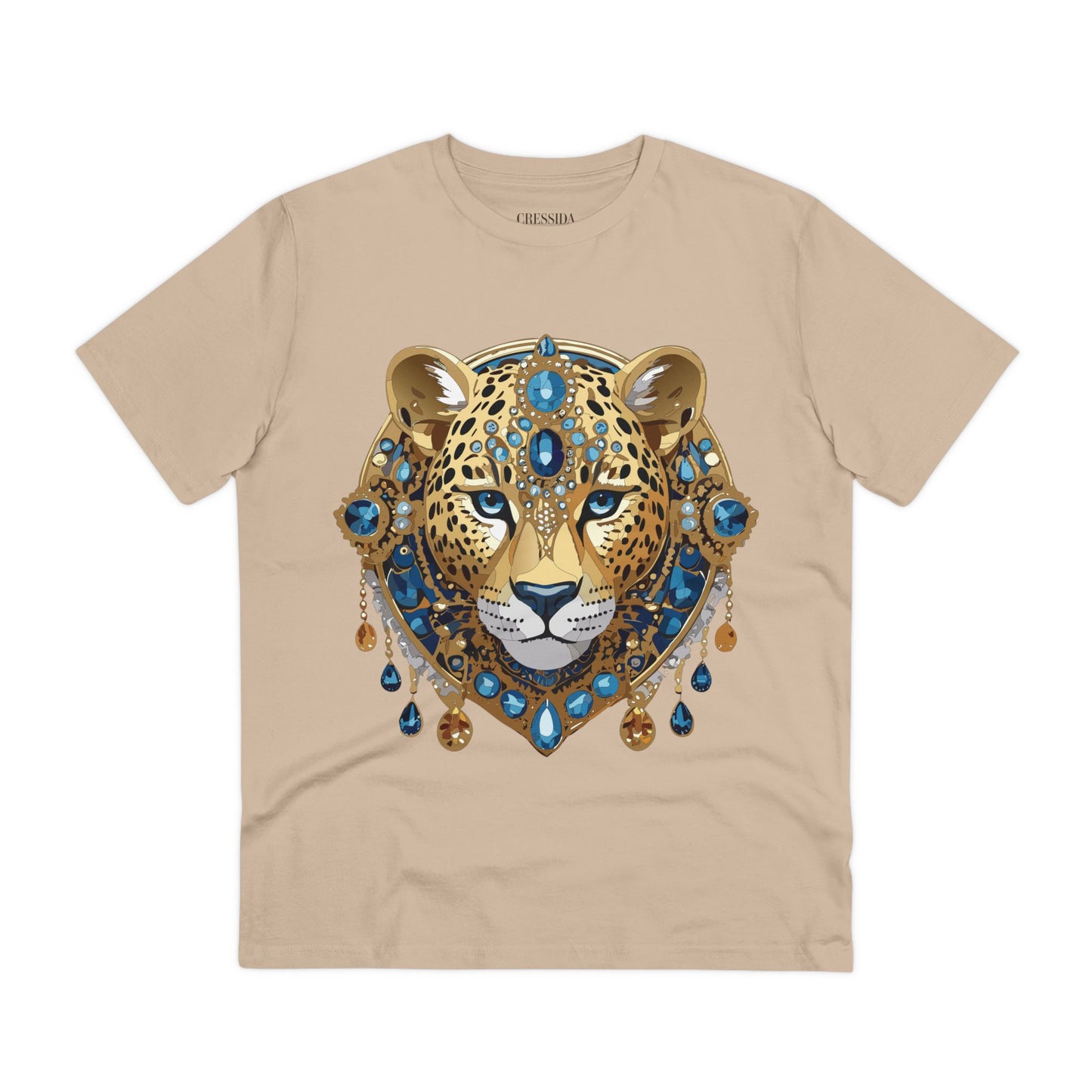 Organic T-shirt with Animals - Cheetah