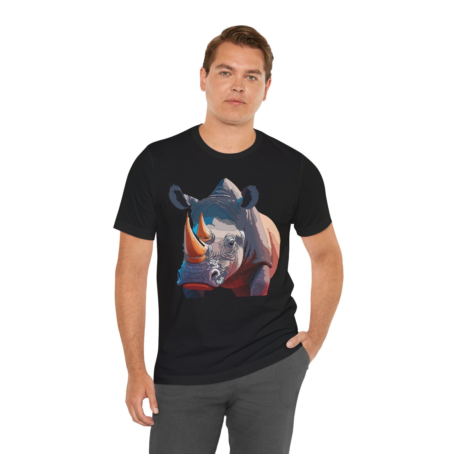 Unisex Animal Shirt, Tee Shirt with Animals, Art Design Tee Shirt, Wild Animals Shirt