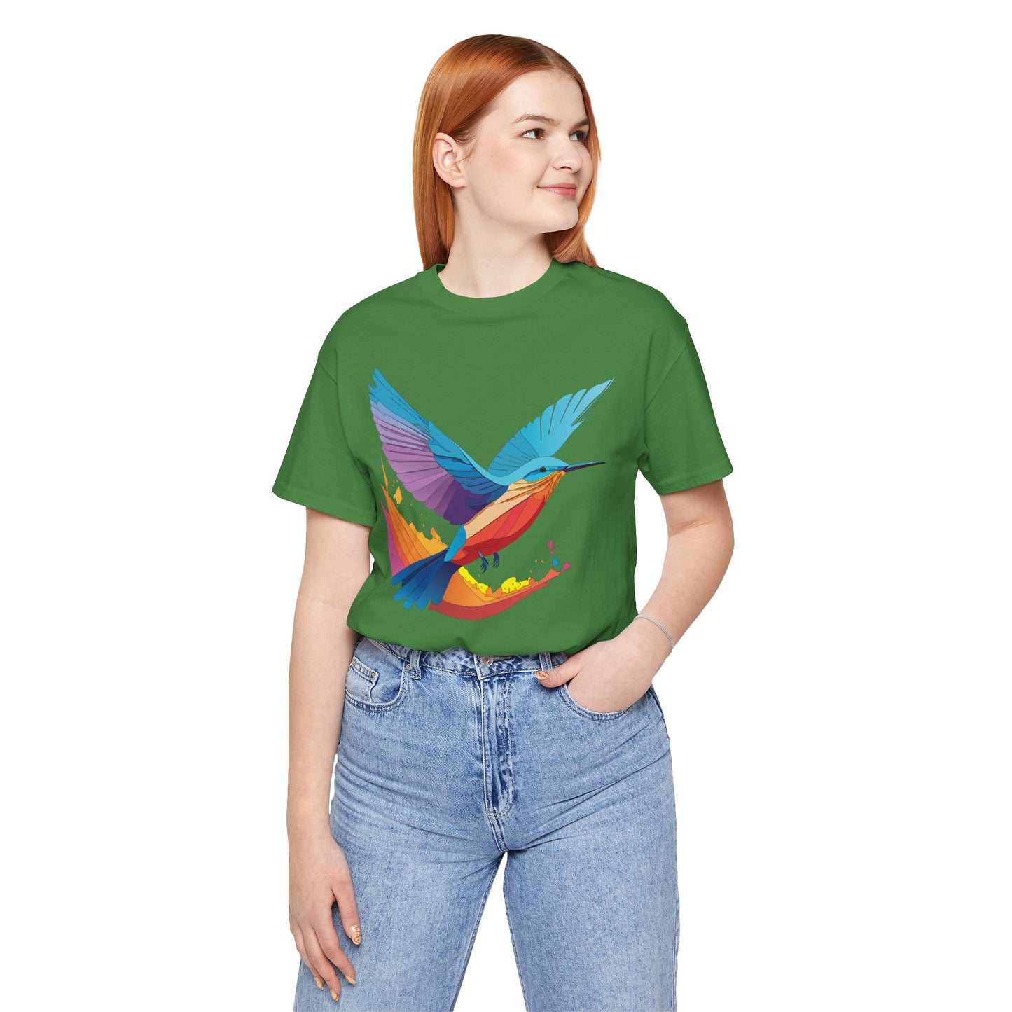 Unisex Animal Shirt, Tee Shirt with Animals, Art Design Tee Shirt, Wild Animals Shirt